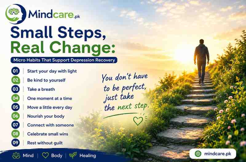 Small Steps, Real Change: Micro Habits That Support Depression Recovery