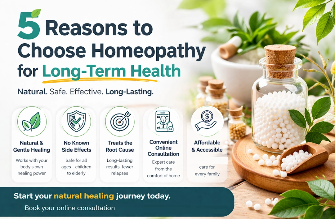 5 Reasons to Choose Homeopathy for Long-Term Health